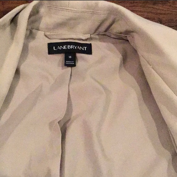 Lane Bryant Khaki Blazer - Picture 3 of 5